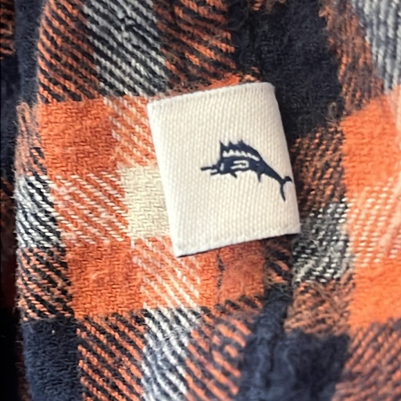 Tommy Bahama Boys plaid Flannel button-up 3T long sleeve - Picture 4 of 8